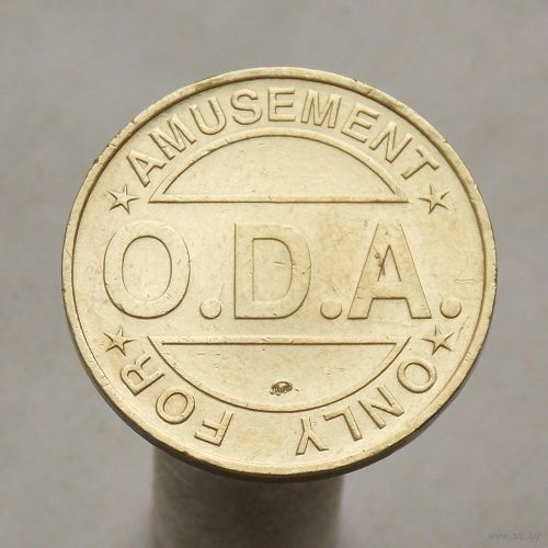 Россия жетон для развлекательных автоматов O.D.A.