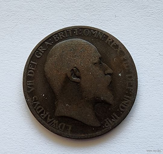 Великобритания 1/2 пенни 1907