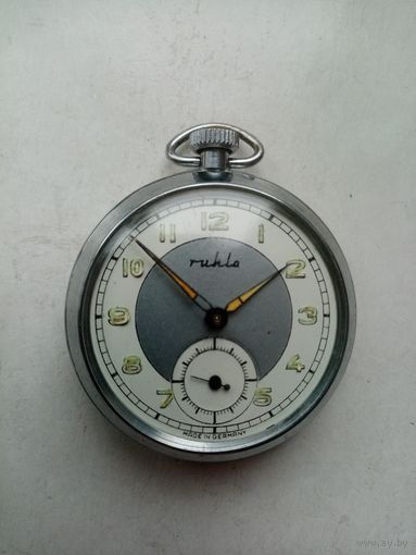 ЧАСЫ ruhla MADE IN GERMANY КАРМАННЫЕ