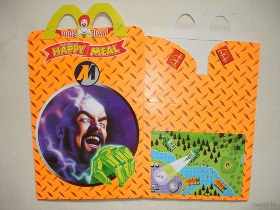 Коробка Хэппи мил Макдональдс Винтаж 2000-е
