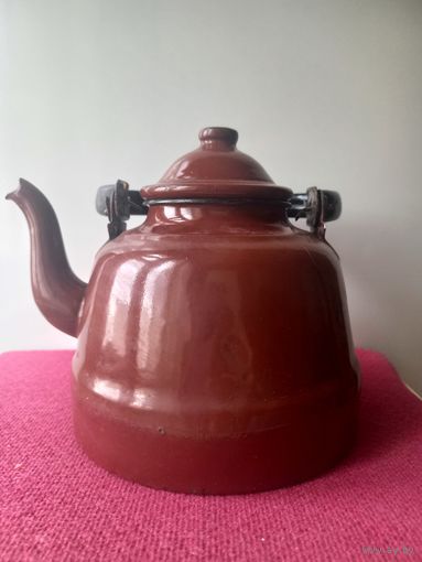 Чайник эмалированный СССР