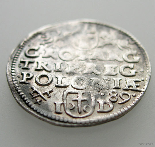 Трояк 1589, Сигизмунд III Ваза, Познань