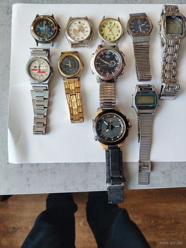 Часы сборный лот