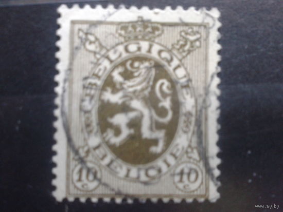 Бельгия 1929 Стандарт, герб  10 сантимов