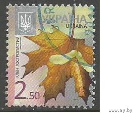 Украина. 8-й стандарт. Клён. 2012г. Mi#1219 III.