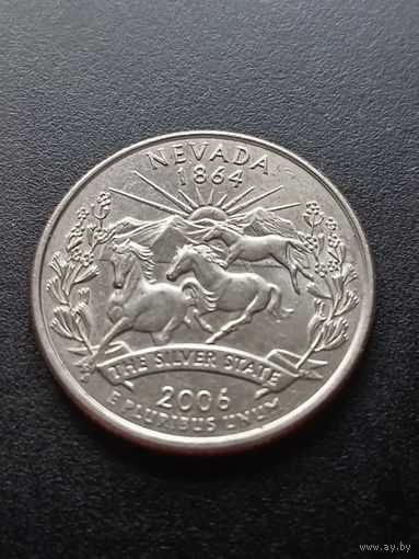 США 25 центов 2006 г. D - Невада