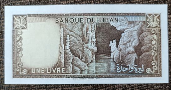 1 ливр 1980 года - Ливан - UNC