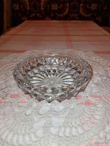 Пепельница СССР хрусталь