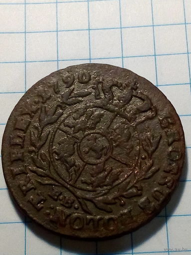 3 гроша ВКЛ и Речь Посполитая 1790 год...л...