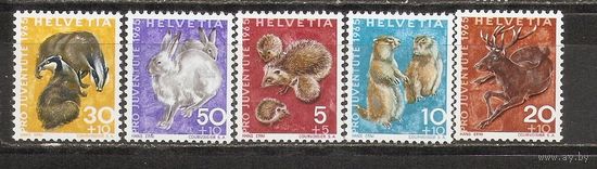 ФФ2 Швейцария 1965 Фауна