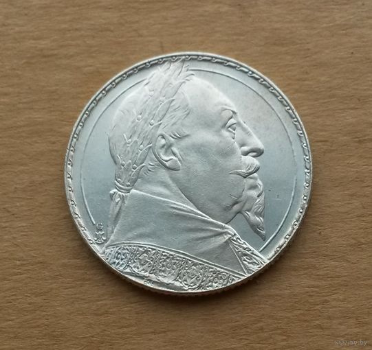 Швеция, 2 кроны 1932 г., серебро 0.800, 300 лет со дня гибели короля Густава II Адольфа