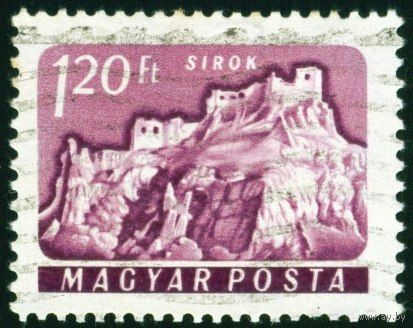 Замки Венгрии 1961 год 1 марка