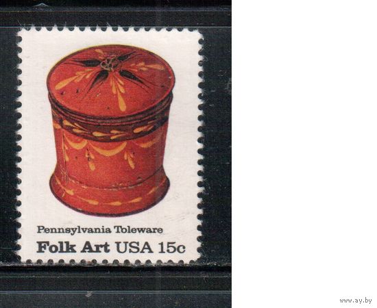 США-1979, (Мих.1380) , * (без клея) , Народное искусство