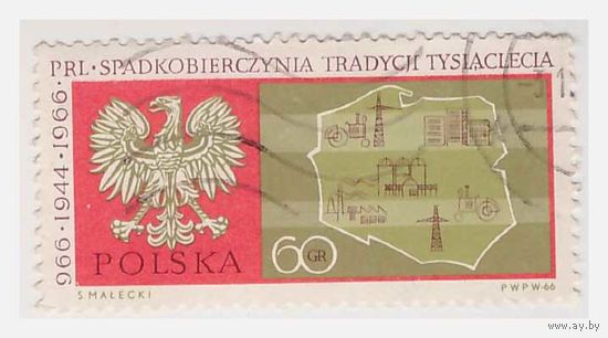 Польша Тысячелетие 1966