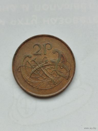 2 пенса Ирландия.
