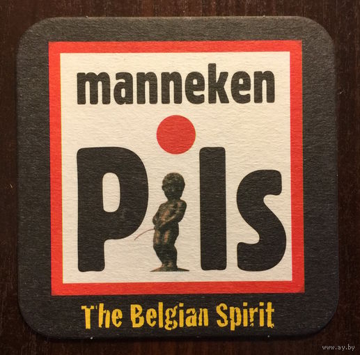 Подставка под пиво "Pils" /Бельгия/