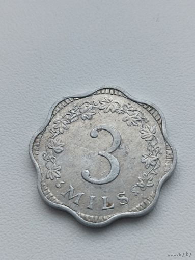 Мальта 3 милс 1972 год