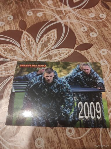 Календарик,пресса,2009