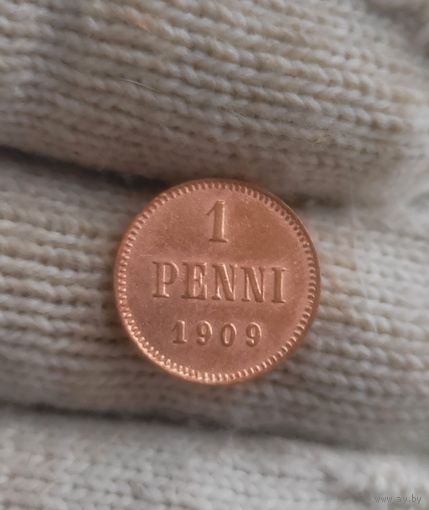 1 пенни 1909 года