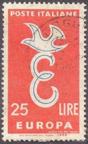 Италия Европа-Септ 1958 год