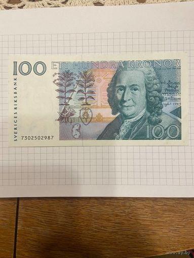 ШВЕЦИЯ 100 крон 1986-1101