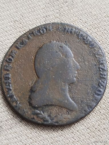 Распродажа - 6 крейцеров 1800г.,Австрия,ФРАНЦ 2