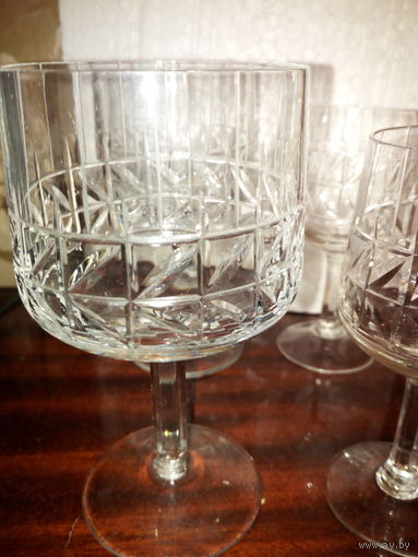 Фужеры хрусталь 13.5см.