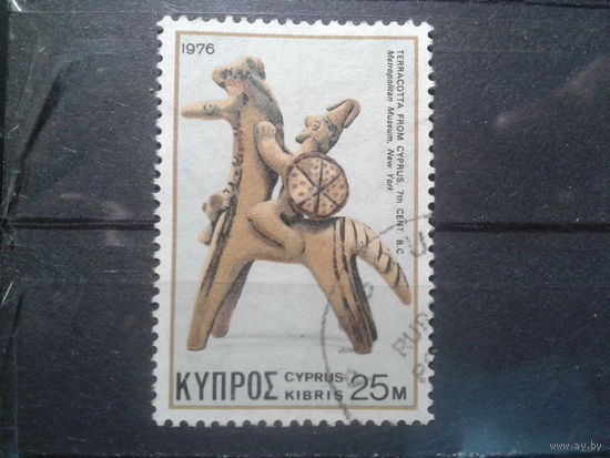 Кипр, 1976. Терракотовая фигура (VII в. до н.э.)