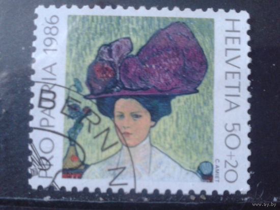 Швейцария 1986 Живопись