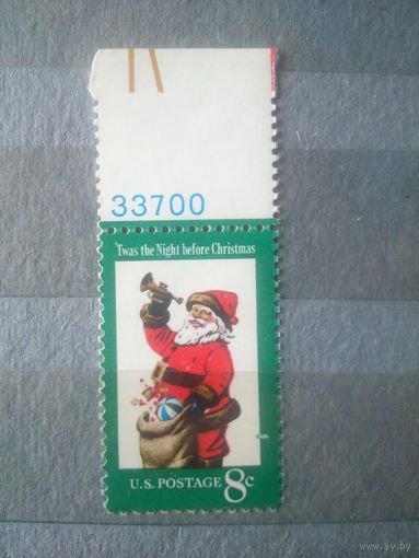 США. 1972. Рождество. 1 м.