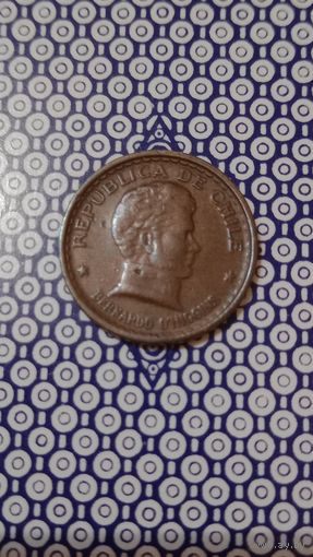 Чили 20 сентаво 1944