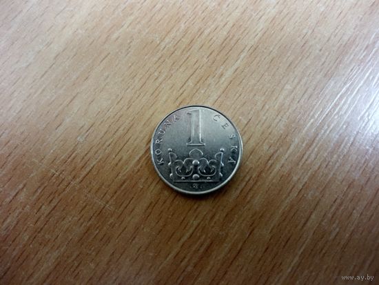 1 крона 1993 Чехия
