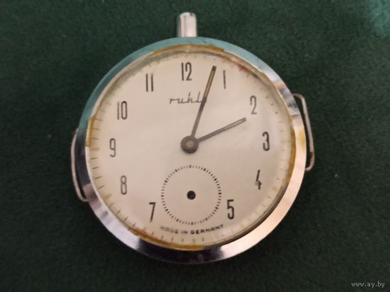 Винтажные механические карманные часы Ruhla, произведенные в Германии (ГДР) 1950–1960-х годов