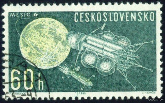 Освоение космоса Чехословакия 1963 год 1 марка