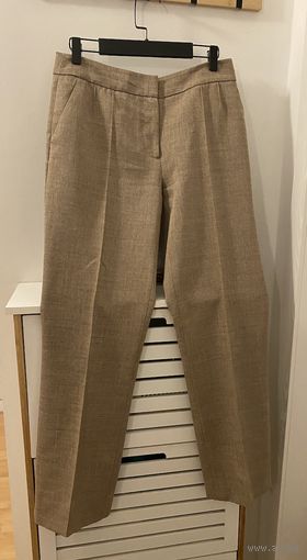 Брюки серо-бежевые H&M