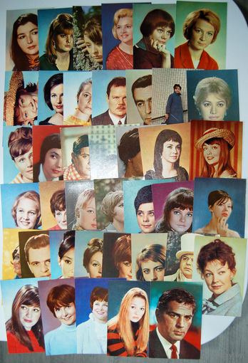 ФОТО артистов СССР 40шт.