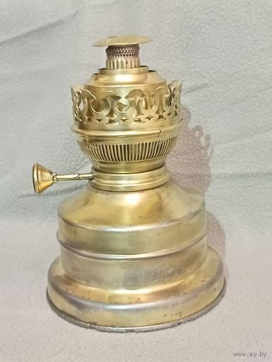 Керосиновая лампа с латунной горелкой Бреннера (Германия) 1903-1912 г.г.