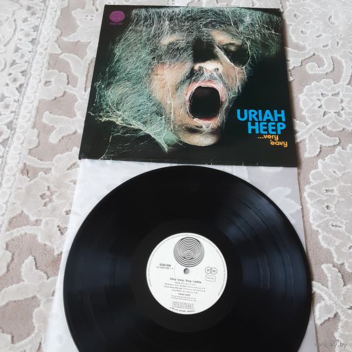 URIAH HEEP - 1970 - VERY EASY, VERY UMBLE (GERMANY) LP,  1ST PRESS, SWIRL