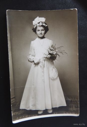 Фото "Невеста", Польша, 1930-е гг
