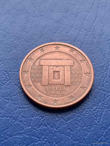 Мальта 5 евроцентов 2008 г