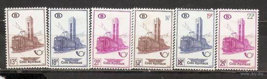 ФФ4 Бельгия 1954 Локомотивы