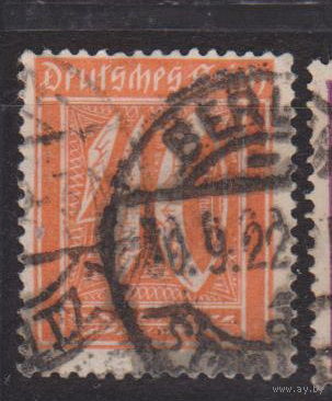 Германия третий рейх   Веймарская республика 1922г Водяной знак -2, менее 20 % от каталога по курсу 3 р лот 10