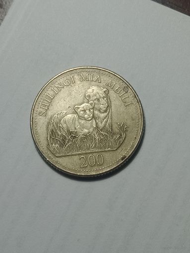 Танзания 200 шиллингов 2008 года .