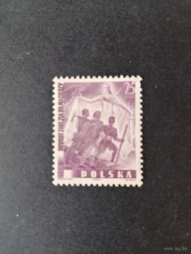 Польша 1938 Марка "Воссоединение с Польшей территории за пределами (Цешин, Teschen)" (чистая*, след от наклейки) Mi.330 каталог 2.50 евро