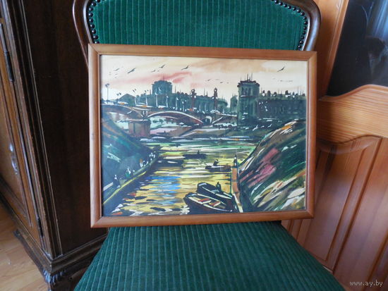 Пейзаж.Феликс Гумен. 1995 год.