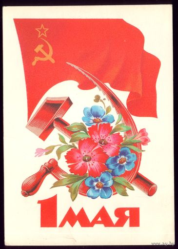 1984 год И.Дергилёв 1 мая чист
