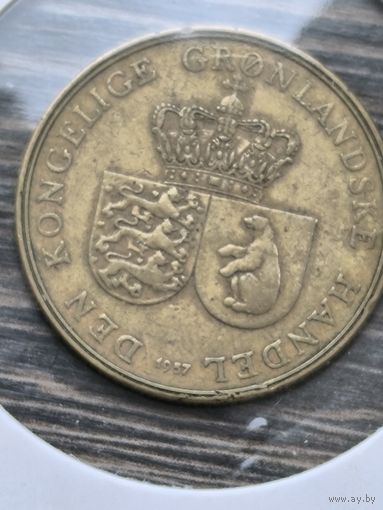 1957 Greenland 1 крона