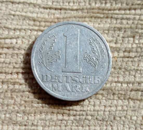 Werty71 Германия ГДР 1 дойч марка 1956 А
