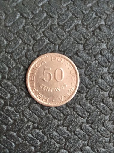 Мозамбик 50 центавос 1973
