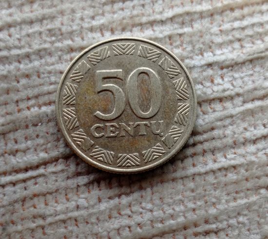 Werty71 Литва 50 центов 1997 погоня